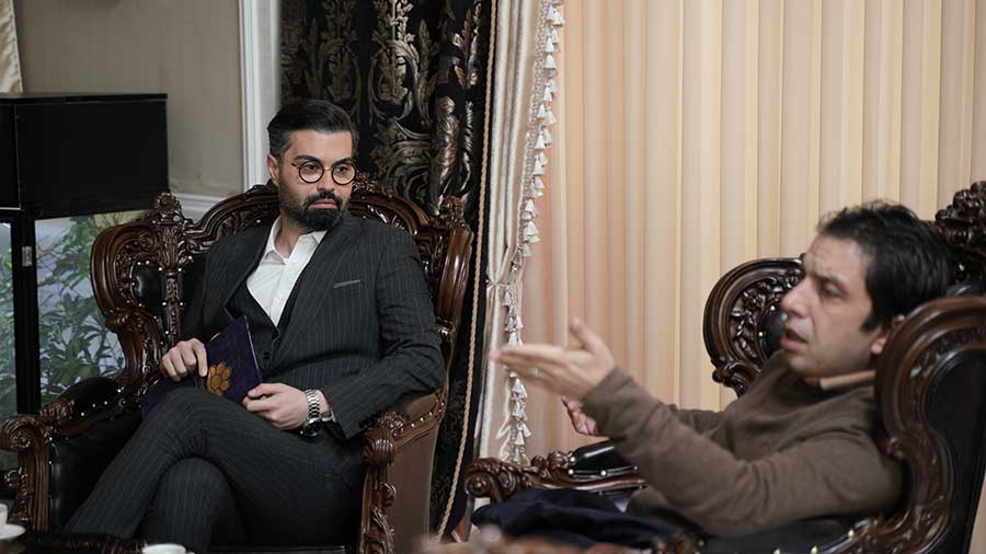 عباس جمشیدی فر و ماکان آریا پارسا در قطب شمال